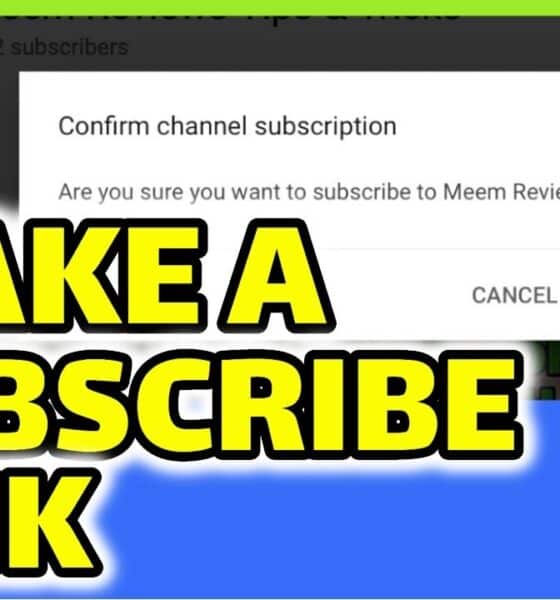 FREE YouTube auto subscribe link generator