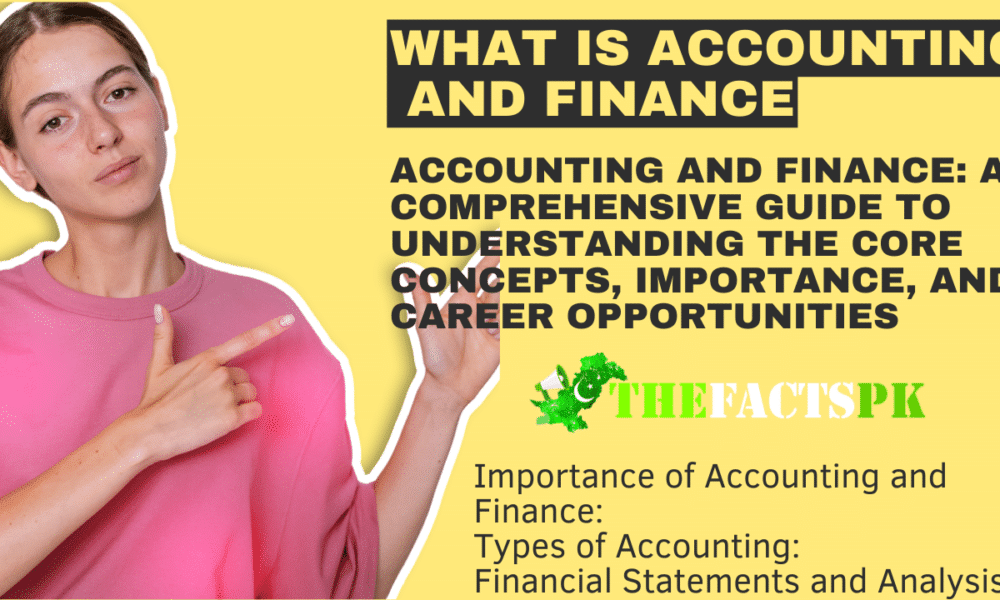 Finance and Accounting Concepts
