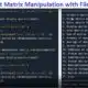 Project Title Matrix Manipulator Answer TheFactsPk