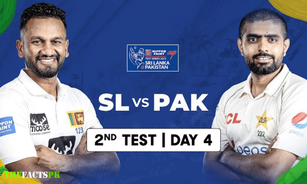 Pak VS SL 2nd test