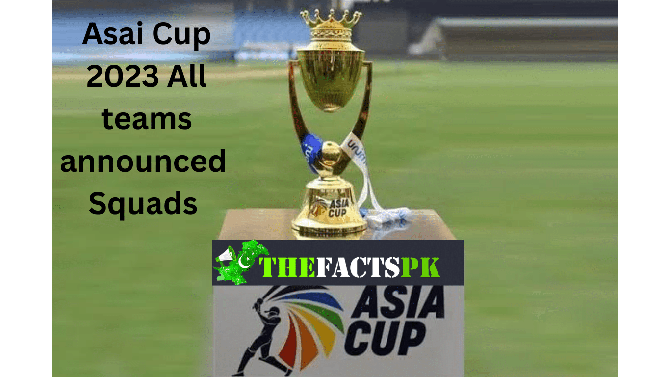 Asia Cup 2023 all teams Squads