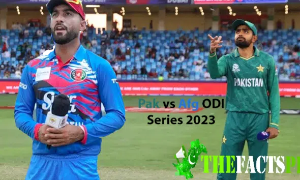 Pak vs Afg odi series 2023