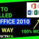 MS Office 2010 activator